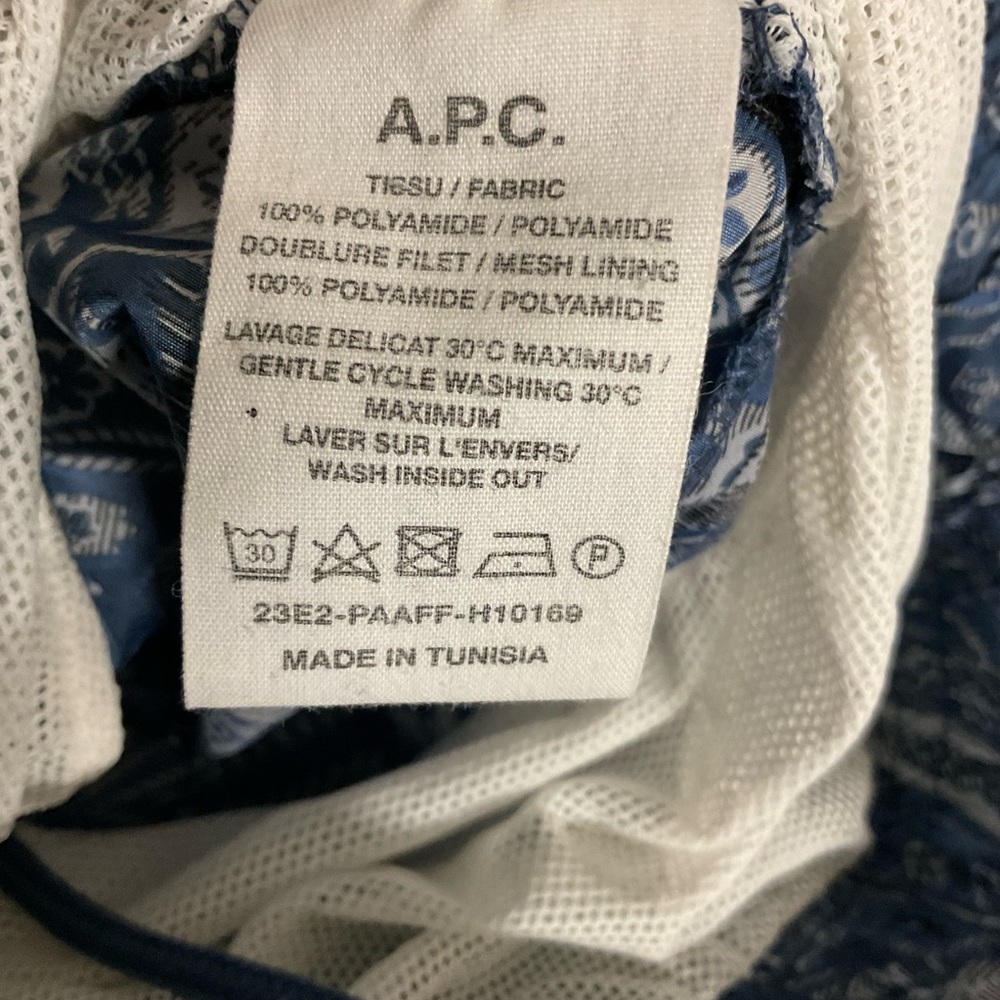 A.P.C. x Liberty Forrest Swim Trunks - Picture 9 of 12